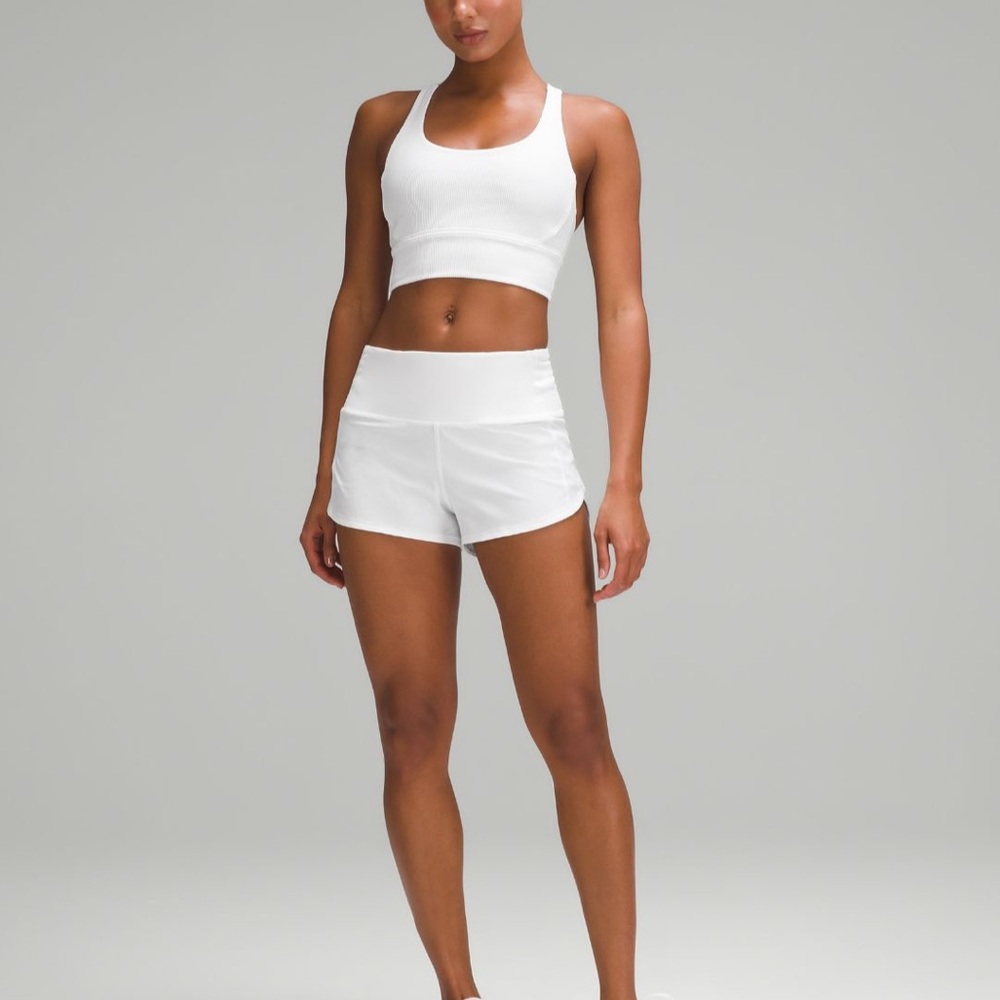 Lululemon Speed Up High Rise lined 2.5” shorts